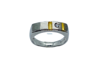 Ringe Gioie Gobbo Herr Anello Uomo in Weißgold Zirconia ANOBG62 - ANOBG62